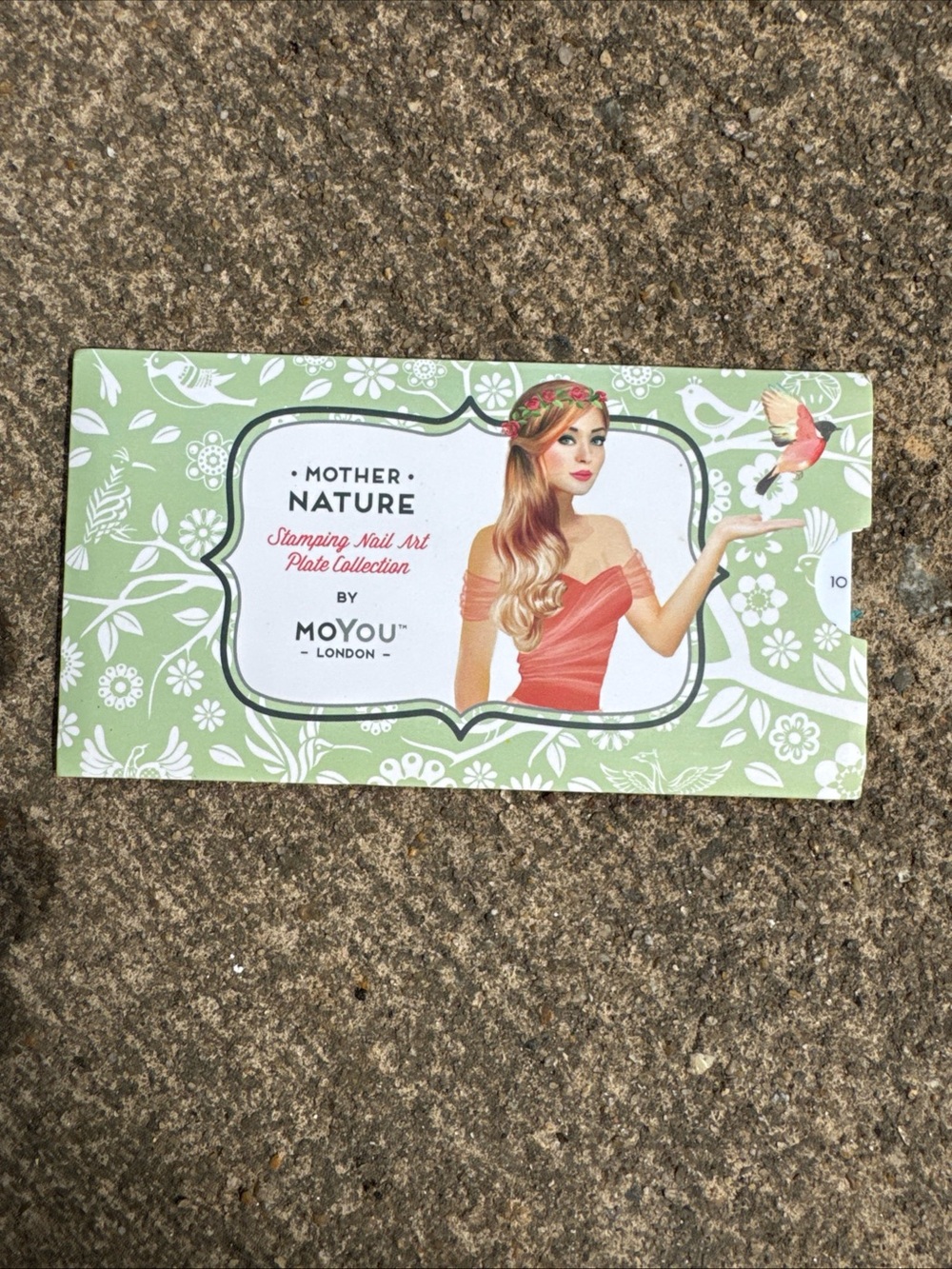 MoYou London "Mother Nature" Nail Stamping Plate Collection - number 10